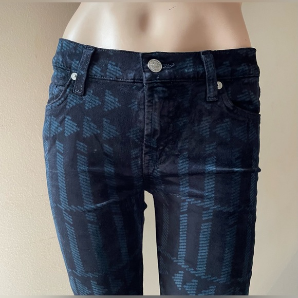 NWT 7 FOR ALL MANKIND JEANS SKINNY VELVET Size 26 - Picture 4 of 12